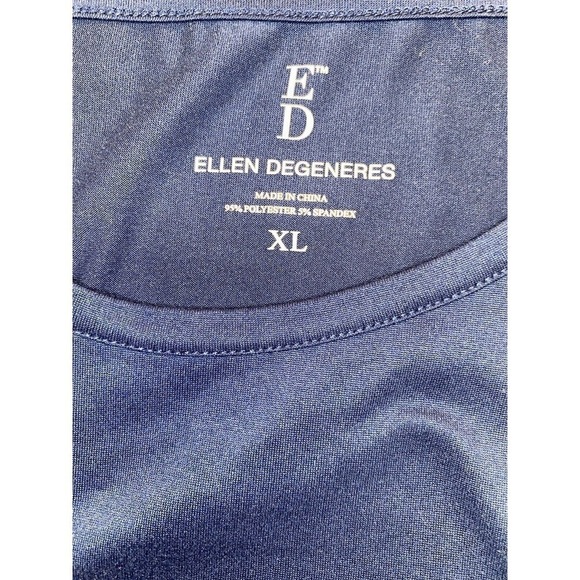 Very soft night shirt size XL Beautiful blue by Ellen DeGeneres - Picture 4 of 4